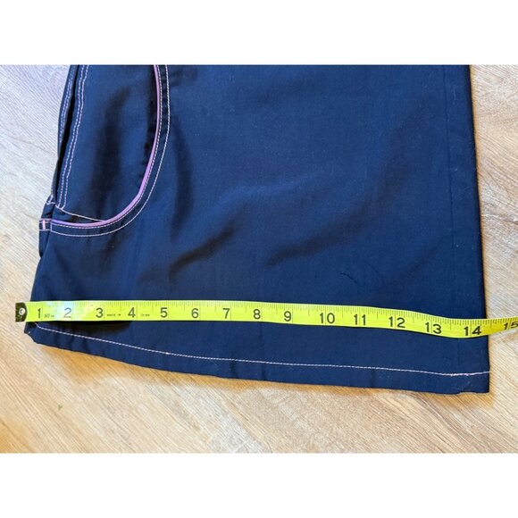 Vintage Y2K Macgirl Baggy Wide Leg Paratropper‎ Pants Juniors Size 3 Rave Skater - Picture 8 of 11